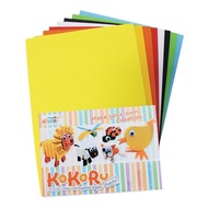 A4 color kokoru paper contains 8