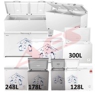 HISENSE 🥫 Peti Sejuk Beku Mendatar 128L 178L 248L 300L 350L 500L 530L 780L Kawalan Suhu / 3⭐ 5⭐ CHES