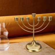 [Miskulu] Table Jewish Candlestick Holder Jewish Decoration for Bedroom Cabinet Shelf