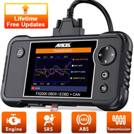 【Bảo hành 1 năm/COD】Ancel FX2000 OBD2 Scanner Máy quét JOBD/OBDII/EOBD Máy quét ô tô kiểm tra động c
