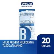 Pharex B-Complex 17 + 3, Vitamin B1+B6+B12 Vitamin B Complex - Prevention of ngalay, tusok, manhid