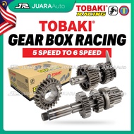 TOBAKI RACING Gear Box FULL SET 6SPEED Y15ZR LC135 5S EX5 DREAM WAVE125 5S Transmission LC Y15 V1 23