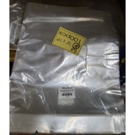 plastik beg tangkai inci 13x18inci 14x16inch 16x19in 100pcs TQ Clear PB HDPE Goodies Bag Thank You B