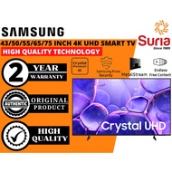 Samsung 43/50/55/65/75Inch 4K UHD Smart AI TV 43u8000fkxxm 50u8000fkxxm 55u8000fkxxm 65u8000fkxxm 75