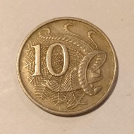 Uang koin jadul 10 cent AUSTRALIA
