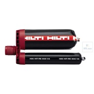 Hilti RE500 V4 Steel Implant Adhesive - 500ml tube - Steel implant adhesive diameter up to 40mm