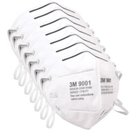 3M防尘口罩9001 9002颗粒物防护口罩KN90防雾霾口罩 9031耳挂式(10个)