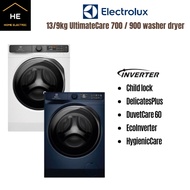 Electrolux 13KG/9KG UltimateCare 700 | 900 Inverter Front Load Fully Washer Dryer EWW1343R7WC | EWW1