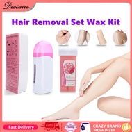 Electric Hair Remove Roller Depilatory Hair Removal Wax Wet Wax Strip With Epilator Machine Cartridg