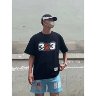 American Basketball Short-Sleeved T-Shirt Quick-Drying 3x3 Training Suit Sports Shooting Fitness Clo