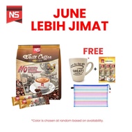 NS 3-in-1 White Coffee - EXPIRY MISPRINT ON OUTER PACK. CORRECT: 09/12/2026 (SACHETS INSIDE) - Halal