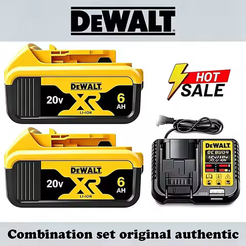 DeWALT 100% Original Battery 20V/60V 6Ah 9Ah MAX FlexVolt for DCB606 DCB205 DCB206 DCB209 DCB182 Pow