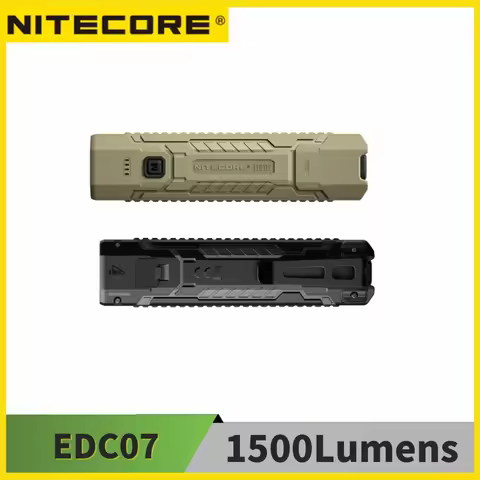 NITECORE EDC07 1500Lumens USB-C Rechargeable EDC Flashlight Bulit-in 1500mAH Battery