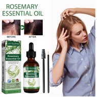 Jaysuing Rosemary Essential Oil 60ml Hair Treatment Moisturizing Hair Scalp Hair Growth Oil