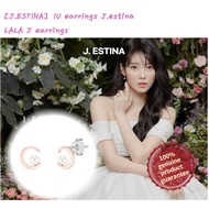 [Jestina] IU earrings, LALA J earrings (JJLJEI0BN513SR000)100, Korean necklace, JESTINA genuine, korean jewellery