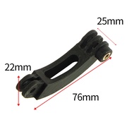 Extension Arm Mount Short Rod Curved Type for Gopro13 12 Insta360 Action Camera Accessories