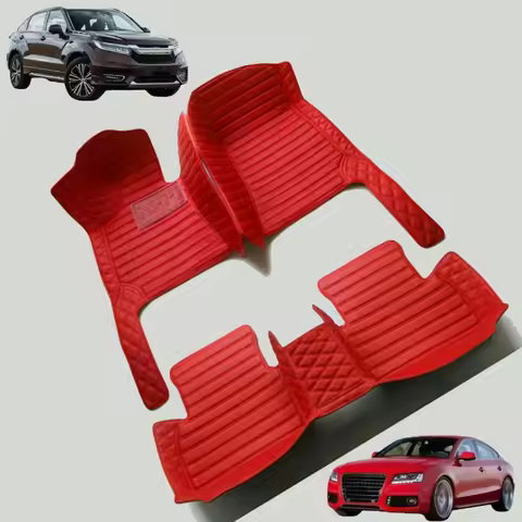 3D PU-leather Waterproof Custom Car Floor Mats For Wuling Xingchen / Almaz Jiachen Coche Accessories