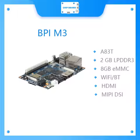 Banana Pi M3 Allwinner A83T Octa-core 1.8GHz Powerful CPU board with 8GEMM