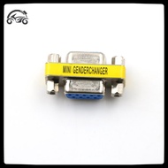[8C11] New Serial -232 DB9 9 Pin Female to Female F/F Gender Changer Coupler Adapter IF C [8C]