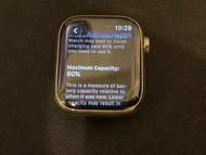 Apple Watch Series 7 41mm 金色不鏽鋼 with 全新Pink sport Band