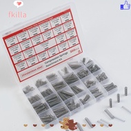 FKILLA 300PCS/box Compression Spring Assortment Kit, 304 Stainless Steel with 23 Sizes Small Springs
