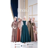 030424 Ah552 Baju Gamis Aden Hijabdhara Dress Ori Fashion Muslim Bahan