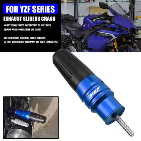 For YZF R1 YZF R3 YZF R6 Exhaust Frame Sliders Crash Pads Falling Protector YZF-R1 YZF-R3 YZF-R6 R12
