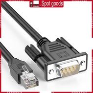 XI Networking Equipment Connection Cable RJ45 to DB9 RS232 Serial Port Connector Wire Adapter Cord f
