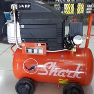 Promo Kompresor Angin 3/4Hp Shark Portable Original