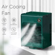 Portable Mini Air Cooler 3 Fan Level Rechargeable Air Cooling Fan Desktop Usb Air Cooler Fan Table Fan Air Humidifier for Home Office