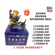 4077 DAIWA REVROS SPINNING FISHING REEL LT1000-XH LT2000-XH LT2500-XH LT3000-CXH LT4000-CXH LT5000-C