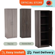 P2U DUBLIN Storage Cabinet/ FileCabinet / Almari Serbaguna / Office Cabinet / Almari File / Almari Kasut / Almari Tinggi