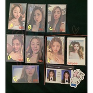 Yunjin le sserafim Photocard