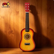 LAHOMIA 23 Inch Mini Guitar Gift Idea Children's Toy Guitar Lightweight Music Plaything for Playtime