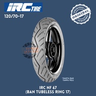Irc NF 67 120/70-17 Tire Ring 17 120/70 Tubeless Tubles