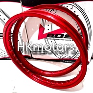 VELG PELEK SEPASANG ROSSI SNI UK 140 160 RING 17 MERAH SEMUA MOTOR