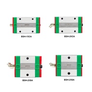 1pcs 100% original HIWIN EGH15CA EGH20CA EGH25CA slider block EGR15 EGR20 EGR25 linear guide rail CN