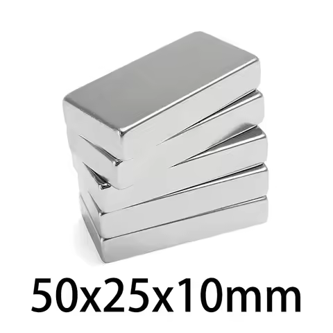 50x25x10mm Super Strong Square Magnet 50x25x10mm For Home Refrigerators, Offices DIY 50x25x10mm