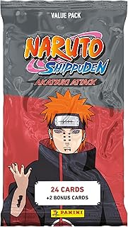 Panini 004629B26FP Naruto Shippuden Trading Cards 2 Fat Pack 24 Cards + 2 Bonus Cards