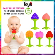 🔥Toyss Theeter Baby Silicone Baby Bite Teether Joy Teether Mainan Baby Teether Baby Baby Toys 0 12 M