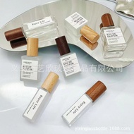 Wooden Cap Perfume Sub-bottling Empty Bottle Glass 10ml Travel Portable 5ml Sample Spray Bottle Perf