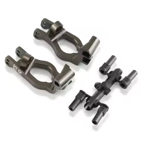 Ultra-Strong 17.5° C-Hub Kit (2PCS) - CNC Aluminum IFW474 for Kyosho MP9 MP10 Models