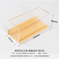 ช่องเก็บของแบบโปร่งใส Acrylic Display Box Pop Mart Figurines Storage Organizer Board Game Accessorie