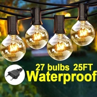 G40 Bulb light String Light Outdoor Waterproof Christmas Lights Holiday Decoration Lighting LED