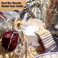 Hamster Sand Box | Hamster cocopeat zeolite Sand Container | Sauna Box Hamster