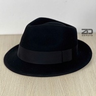 Mũ Phớt Nam Trung Niên Nón Fedora Nam Nỉ Lông Cừu Cao Cấp MP105