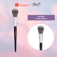 Feather B - Sephora 55 AIRBRUSH Multi-Purpose Makeup Brush - Foundation Brush - Cream Blush Brush - Cream Block Brush