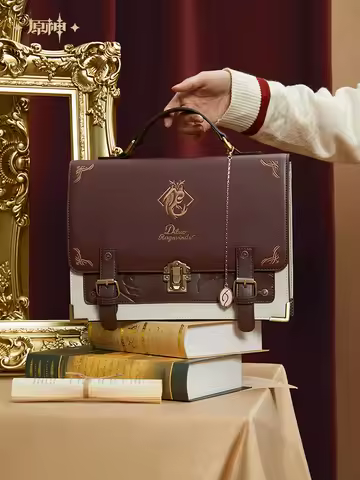 In Stock GS Impact Official Merchandise Diluc Ragnvindr Crossbody Messenger Bag Mini Acrylic Stand