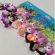 GANTUNGAN Kuromi Keychain Kuromi Character Keychain Can Meet Cute Keychain