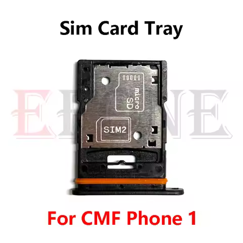 For Nothing CMF Phone 1 A015 2A 3A SIM Card Tray Slot Holder Adapter Socket Repair Parts